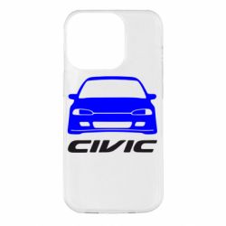 Чехол для iPhone 14 Pro Honda Civic - PrintSalon
