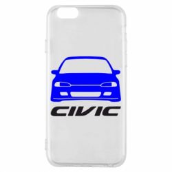Чехол для iPhone 6/6S Honda Civic - PrintSalon