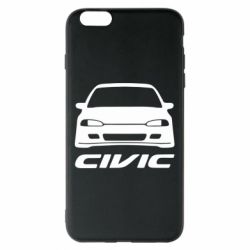 Чехол для iPhone 6 Plus/6S Plus Honda Civic - PrintSalon