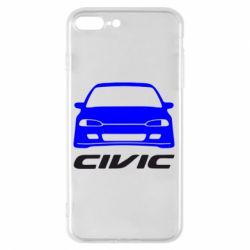 Чехол для iPhone 8 Plus Honda Civic - PrintSalon