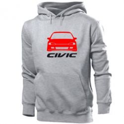 Мужское худи Honda Civic - PrintSalon