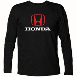 Футболка с длинным рукавом Honda Classic - PrintSalon