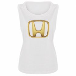 Женская майка Honda Gold Logo - PrintSalon