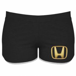 Женские шорты Honda Gold Logo - PrintSalon