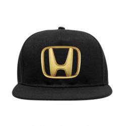 Снепбек Honda Gold Logo - PrintSalon