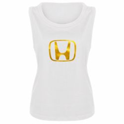 Женская майка Honda logo Голограмма - PrintSalon