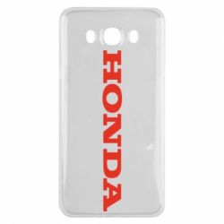 Чехол для Samsung J7 2016 Honda надпись - PrintSalon
