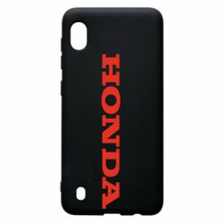 Чехол для Samsung A10 Honda надпись - PrintSalon