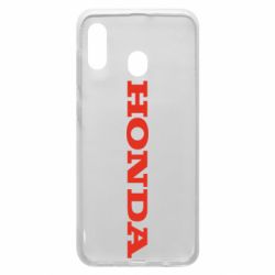 Чехол для Samsung A30 Honda надпись - PrintSalon