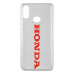 Чехол для Samsung A10s Honda надпись - PrintSalon