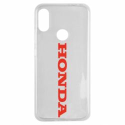 Чехол для Xiaomi Redmi Note 7 Honda надпись - PrintSalon