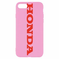 Чехол для iPhone SE 2020 Honda надпись - PrintSalon
