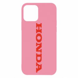 Чехол для iPhone 12 Honda надпись - PrintSalon