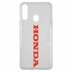 Чехол для Samsung A20s Honda надпись - PrintSalon