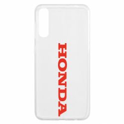 Чехол для Samsung A50 Honda надпись - PrintSalon