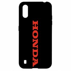 Чехол для Samsung A01/M01 Honda надпись - PrintSalon