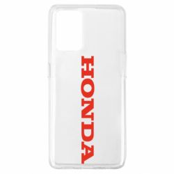 Чехол для Oppo A74 4G Honda надпись - PrintSalon