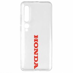 Чехол для Xiaomi Mi10/10 Pro Honda надпись - PrintSalon