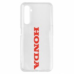 Чехол для Realme 6 Pro Honda надпись - PrintSalon