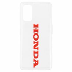 Чехол для Realme 7 Pro Honda надпись - PrintSalon