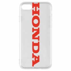 Чехол для iPhone 7 Honda надпись - PrintSalon