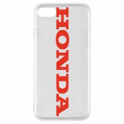 Чехол для iPhone 8 Honda надпись - PrintSalon