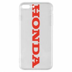 Чехол для iPhone 8 Plus Honda надпись - PrintSalon