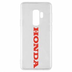 Чехол для Samsung S9+ Honda надпись - PrintSalon