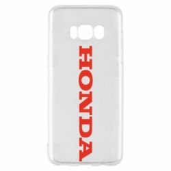 Чехол для Samsung S8 Honda надпись - PrintSalon