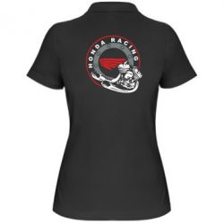 Женское поло Honda Racing - PrintSalon