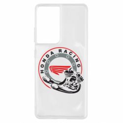 Чехол для Samsung S21 Ultra Honda Racing - PrintSalon