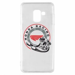 Чехол для Samsung A8 2018 Honda Racing - PrintSalon