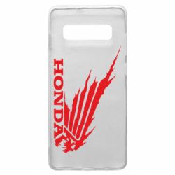 Чехол для Samsung S10+ Honda Skelet - PrintSalon