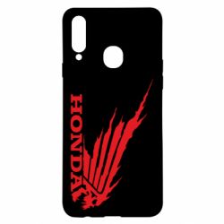 Чехол для Samsung A20s Honda Skelet - PrintSalon