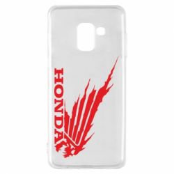 Чехол для Samsung A8 2018 Honda Skelet - PrintSalon