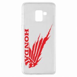 Чехол для Samsung A8+ 2018 Honda Skelet - PrintSalon