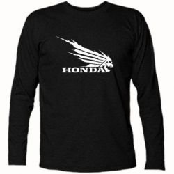 Футболка с длинным рукавом Honda Skelet - PrintSalon