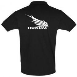 Мужское поло Honda Skelet - PrintSalon