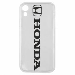 Чехол для iPhone XR Honda Small Logo - PrintSalon