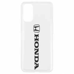 Чехол для Oppo Reno 4 Honda Small Logo - PrintSalon