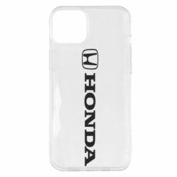Чехол для iPhone 14 Plus Honda Small Logo - PrintSalon
