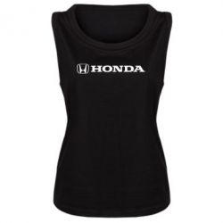 Женская майка Honda Small Logo - PrintSalon