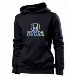 Женское худи Honda Ukraine Голограмма - PrintSalon