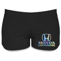 Женские шорты Honda Ukraine Голограмма - PrintSalon