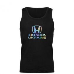 Мужская майка Honda Ukraine Голограмма - PrintSalon