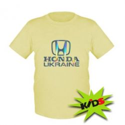 Детская футболка Honda Ukraine Голограмма - PrintSalon
