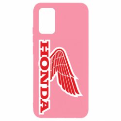 Чехол для Samsung A02s/M02s Honda Vintage Logo - PrintSalon