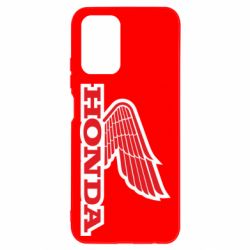 Чехол для Xiaomi Redmi Note 10 Honda Vintage Logo - PrintSalon