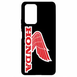 Чехол для Xiaomi Redmi Note 10 Pro Honda Vintage Logo - PrintSalon