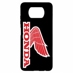 Чехол для Xiaomi Poco X3 Honda Vintage Logo - PrintSalon